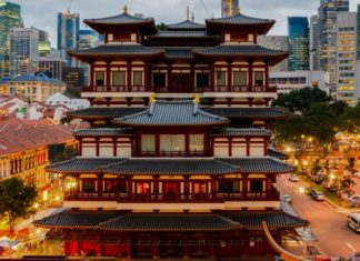 Chiêm bái chùa Răng Phật – địa điểm du lịch tâm linh nổi tiếng Singapore Chiêm bái chùa Răng Phật - địa điểm du lịch tâm linh nổi tiếng Singapore